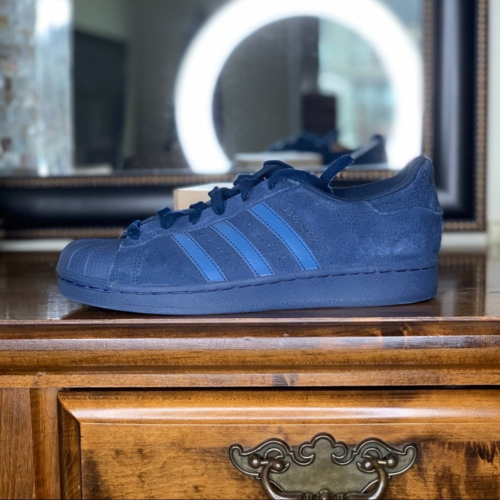 Blue adidas
